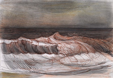 Breaker, 1976, pen/ink/pencil/paper